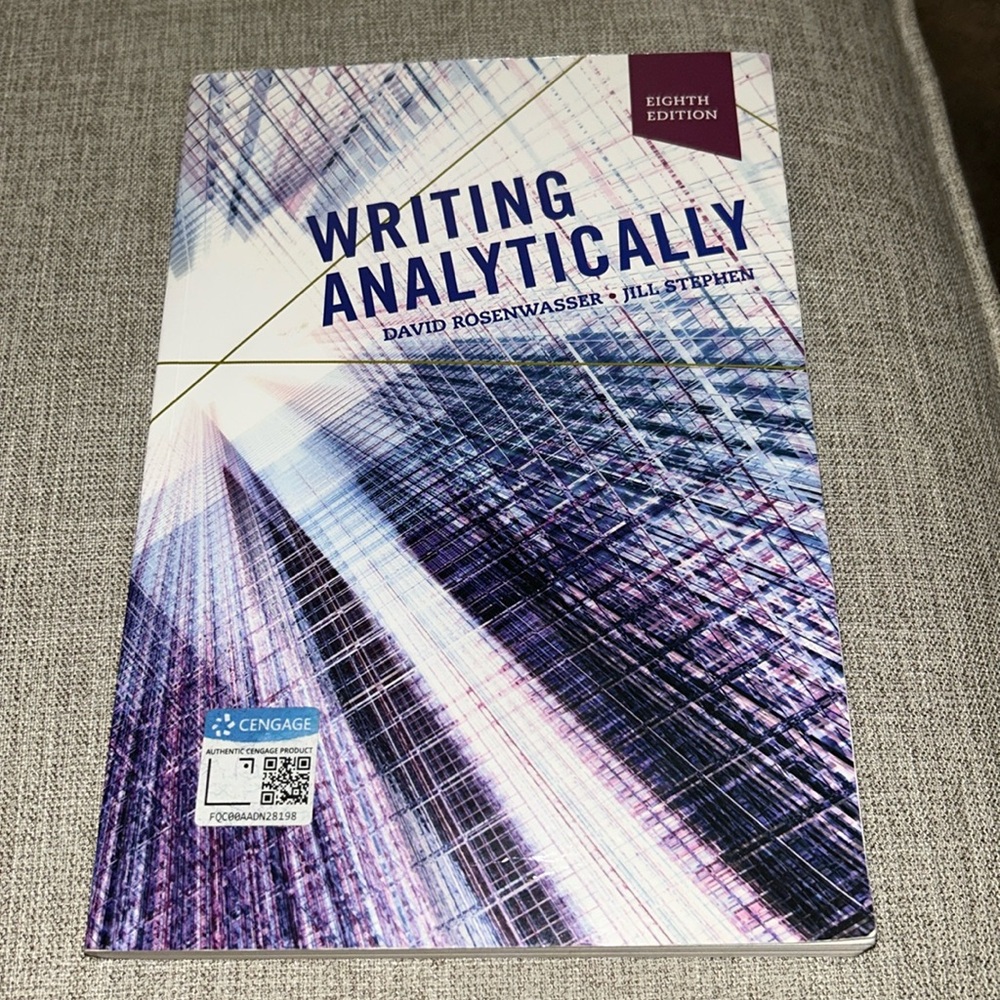 Writing Analytically Eight Edition